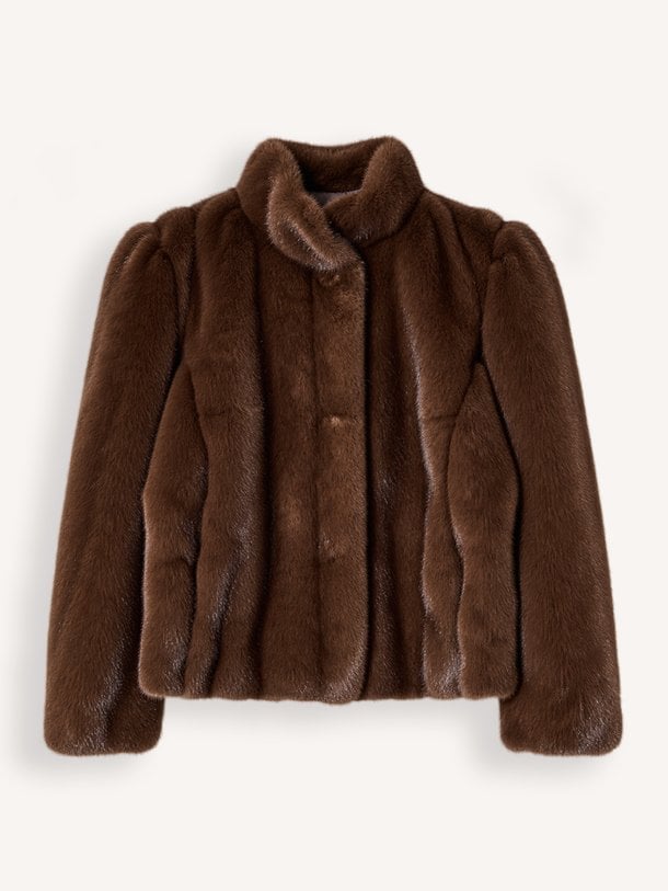 Soline, fake fur jas