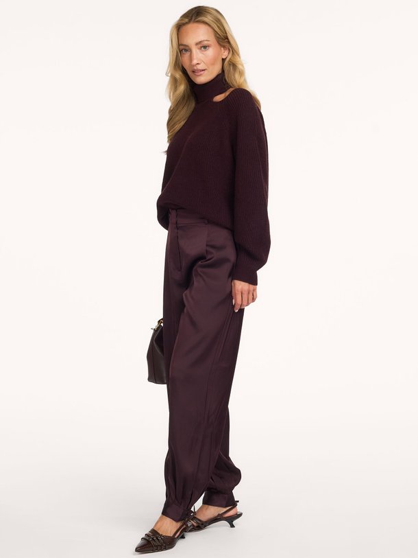 Delancy bold satin balloony pants Delancy, geweven balloon broek