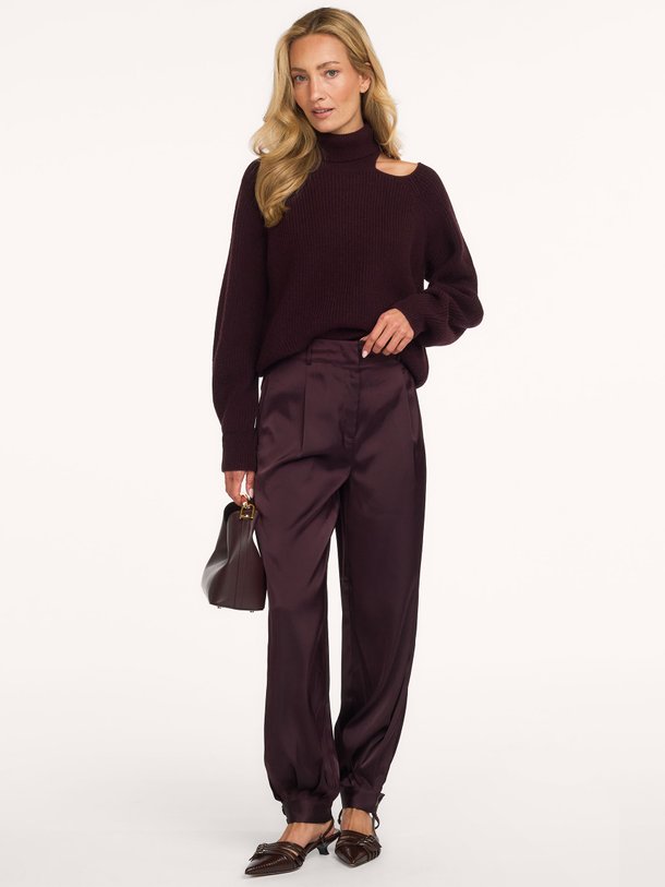 Delancy bold satin balloony pants Delancy, geweven balloon broek