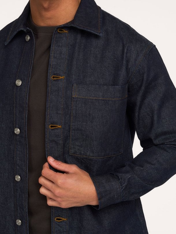Roger, denim overshirt