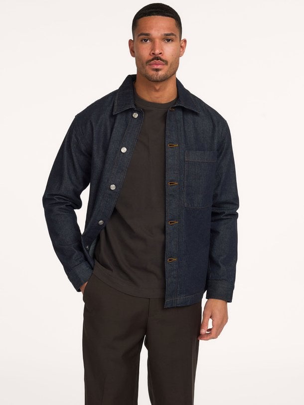 Roger, denim overshirt