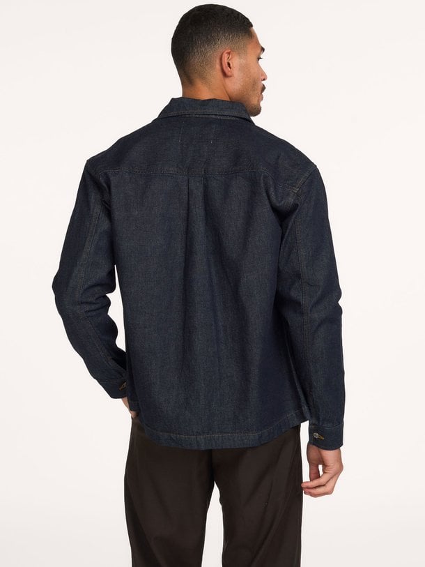 Roger, denim overshirt