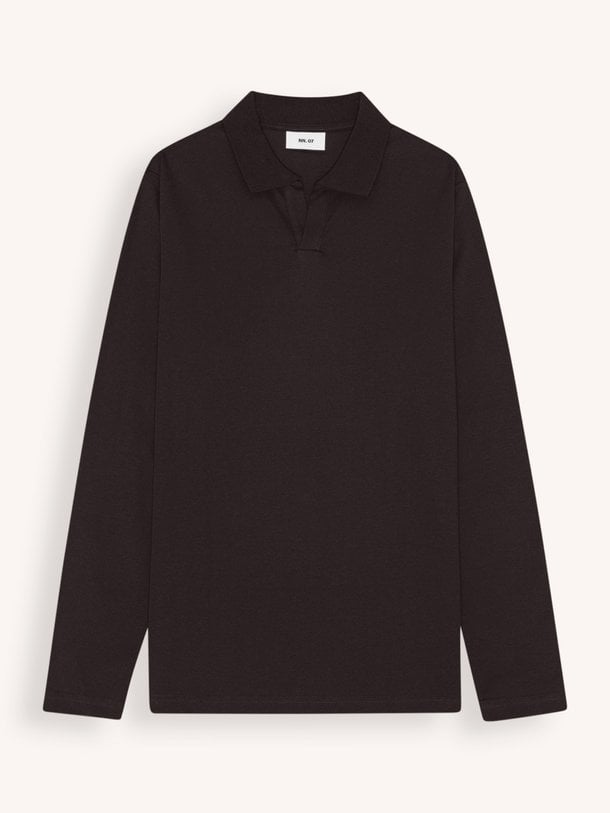 Paul, organic cotton polo longsleeve