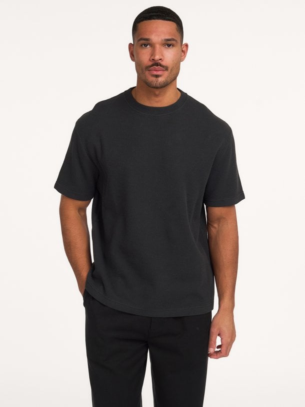 RIBBED TEE Organic cotton rib T-shirt