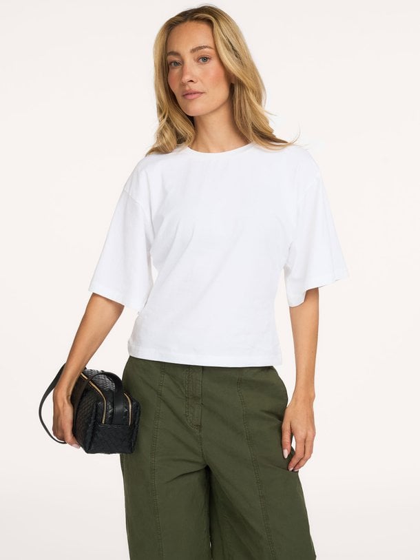 Asha Boxy Tee Asha, katoenen T-shirt
