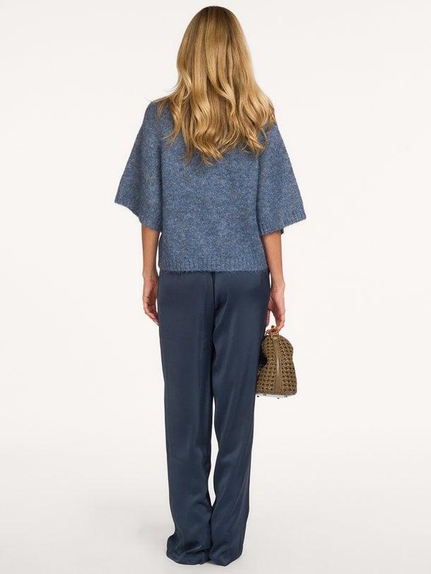Emmett Heavy Sateen Pants Emmett, geweven satijnen pantalon