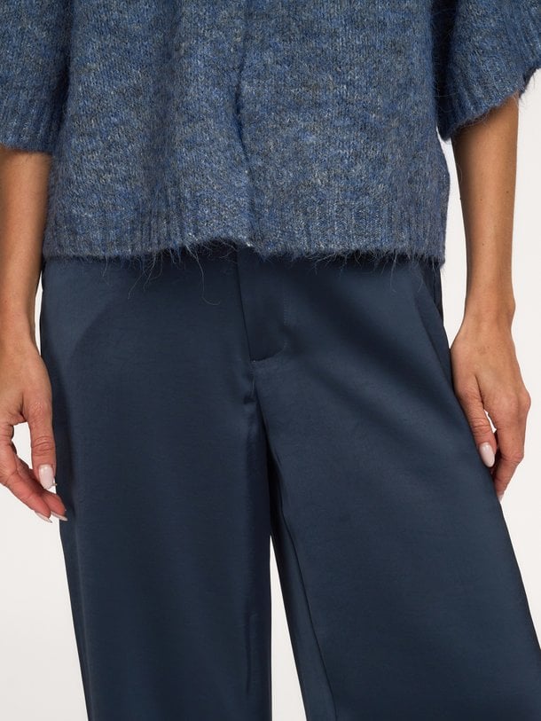 Emmett Heavy Sateen Pants Emmett, geweven satijnen pantalon